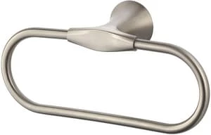 Deals 😍 Pfister Kelen™ Rectangular Closed Towel Ring in Brushed Nickel ❤️