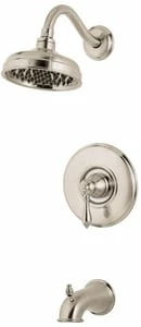 Best reviews of ⌛ Pfister Marielle™ Single Handle Single Function Bathtub & Shower Faucet in Brushed Nickel (Trim Only) 🎁