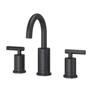 New ✔️ Pfister Contempra™ Two Handle Widespread Bathroom Sink Faucet in Matte Black Lever Handle 😀