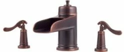 Buy ⌛ Pfister Ashfield™ Two Handle Roman Tub Faucet in Rustic Bronze Trim Only 💯