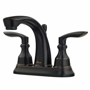 Coupon 🔥 Pfister Avalon™ Two Handle Centerset Bathroom Sink Faucet in Tuscan Bronze ✨