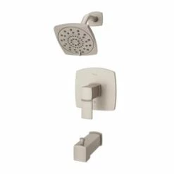 Flash Sale 🔥 Pfister Deckard™ Single Handle Multi Function Bathtub & Shower Faucet in Brushed Nickel Trim Only 💯