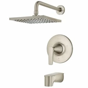 Deals ❤️ Pfister Kelen™ Single Handle Single Function Bathtub & Shower Faucet in Brushed Nickel (Trim Only) ✔️