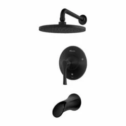 Brand new 😉 Pfister Rhen™ Single Handle Single Function Bathtub & Shower Faucet in Matte Black Trim Only ✨