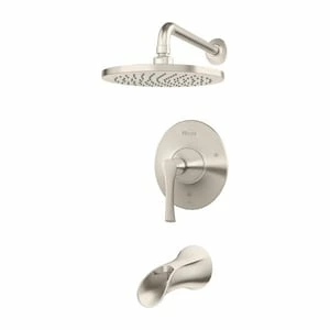 Brand new 🎉 Pfister Rhen™ Single Handle Single Function Bathtub & Shower Faucet in Brushed Nickel Trim Only 👍