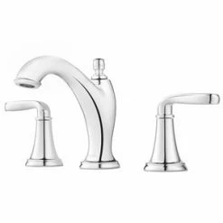 Hot Sale 😍 Pfister Northcott™ Two Handle Widespread Bathroom Sink Faucet in Polished Chrome 🎁