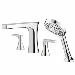 Brand new 😀 Pfister Kelen™ Two Handle Roman Tub Faucet in Polished Chrome Trim Only ⭐