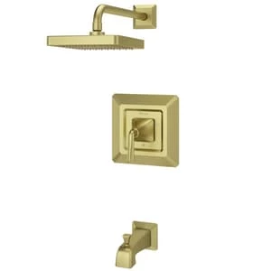 Deals 🥰 Pfister Park Avenue™ Single Handle Single Function Bathtub & Shower Faucet in Brushed Gold (Trim Only) 👏