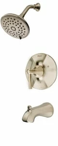Buy ❤️ Pfister Arterra™ Single Handle Multi Function Bathtub & Shower Faucet in Brushed Nickel (Trim Only) ✔️