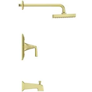 Deals 🥰 Pfister Park Avenue™ Single Handle Single Function Bathtub & Shower Faucet in Brushed Gold (Trim Only) 👏 - Image 3