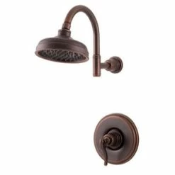 Best reviews of ❤️ Pfister Ashfield™ 1.8 gpm 1-Function Shower Trim Only with Single Lever Handle in Rustic Bronze 😀