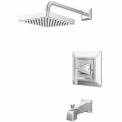 Promo ⭐ Pfister Park Avenue™ Single Handle Single Function Bathtub & Shower Faucet in Polished Chrome (Trim Only) ✨