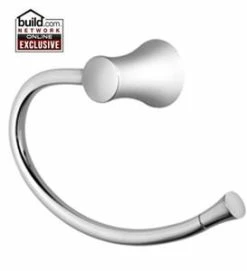 Cheapest 🧨 Pfister Iyla™ Round Open Towel Ring in Polished Chrome 🤩