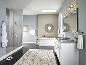 Hot Sale 🎉 Pfister Arterra™ Multi Function Massage, Full, Full Spray w/ Massage and EZ Clean™ Showerhead in Polished Nickel 😉 - Image 2