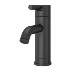 Coupon 🥰 Pfister Contempra™ Single Lever Handle Monoblock Bathroom Sink Faucet in Matte Black 😍