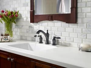 Flash Sale 💯 Pfister Arlington™ Two Handle Widespread Bathroom Sink Faucet in Tuscan Bronze 🎉 - Image 2