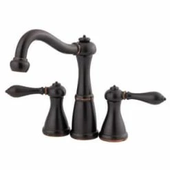 Buy ⌛ Pfister Marielle™ Two Handle Minispread Bathroom Sink Faucet in Tuscan Bronze 👏