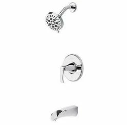 Discount 🌟 Pfister Jaida™ Single Handle Multi Function Bathtub & Shower Faucet in Polished Chrome Trim Only 🎁