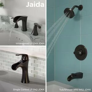 Discount 🌟 Pfister Jaida™ Single Handle Multi Function Bathtub & Shower Faucet in Polished Chrome Trim Only 🎁 - Image 2