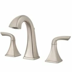 Deals ⌛ Pfister Bronson™ Two Handle Widespread Bathroom Sink Faucet in Brushed Nickel ❤️