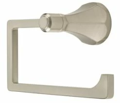 Best deal ✨ Pfister Arterra™ Rectangular Open Towel Ring in Brushed Nickel 🛒