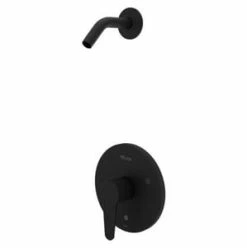 Discount 🛒 Pfister Modern™ Single Handle Shower Faucet in Matte Black (Trim Only) 🔥