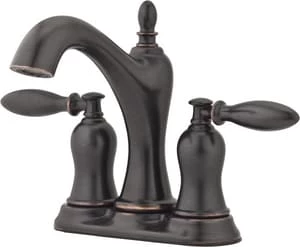 Deals 𤩠Pfister Arlington⢠Centerset Bathroom Sink Faucet with Double Lever Handle in Tuscan Bronze š„