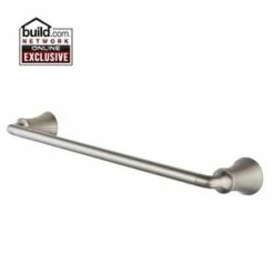 Outlet 🧨 Pfister Iyla™ 18 in. Towel Bar in Brushed Nickel ⌛