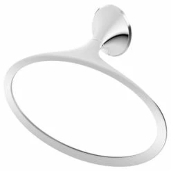 Coupon 🌟 Pfister Rhen™ Oval Closed Towel Ring in Polished Chrome 💯