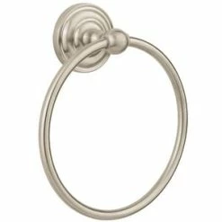 New 😀 Pfister Redmond® Round Closed Towel Ring in Brushed Nickel 🛒
