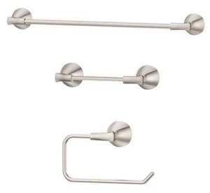 Best reviews of 💯 Pfister Willa™ Towel Bar, Tissue Paper and Towel Holder in Brushed Nickel ✨