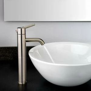 Best Pirce 😀 Pfister Contempra™ Single Handle Vessel Filler Bathroom Sink Faucet in Brushed Nickel 💯 - Image 3