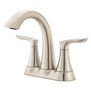 Buy 🎁 Pfister Weller™ Two Handle Centerset Bathroom Sink Faucet in Brushed Nickel 😍