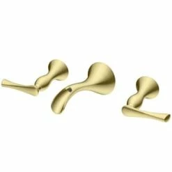 Buy 🎉 Pfister Rhen™ Two Handle Widespread Bathroom Sink Faucet in Brushed Gold Lever Handle 👏