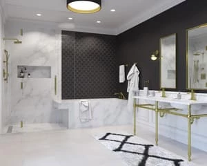 Best Sale 🌟 Pfister Park Avenue™ Single Handle Monoblock Bathroom Sink Faucet in Brushed Gold 🔥 - Image 5