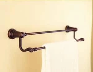 Best reviews of 👍 Pfister Ashfield™ 24 in. Towel Bar in Rustic Bronze 🎁 - Image 2