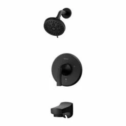 Cheap 🥰 Pfister Karci™ Single Handle Multi Function Bathtub & Shower Faucet in Matte Black 🔥