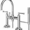 Cheap ⭐ Pfister Tisbury™ Two Handle Roman Tub Faucet in Polished Chrome 😀
