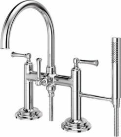 Cheap ⭐ Pfister Tisbury™ Two Handle Roman Tub Faucet in Polished Chrome 😀