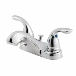 Deals 👍 Pfister Pfirst Series™ Two Handle Centerset Bathroom Sink Faucet in Polished Chrome 🤩