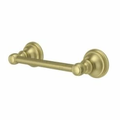 Deals 🎉 Pfister Tisbury™ Wall Mount Toilet Tissue Holder in Brushed Gold ✔️
