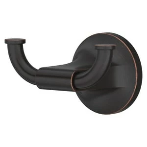 Deals 🔥 Pfister Modern™ 2-Hook Robe Hook in Tuscan Bronze 😀