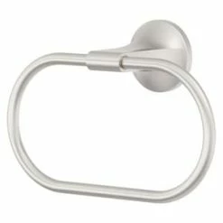 Cheapest 👏 Pfister MODERN TOWEL RING SPOT DEFENSE BRUSHED NICKEL PFIRST MODERN 👍