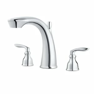 Outlet 🥰 Pfister Avalon™ Two Handle Roman Tub Faucet in Polished Chrome (Trim Only) 🤩