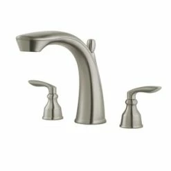 Cheapest ✨ Pfister Avalon™ Two Handle Roman Tub Faucet in Brushed Nickel (Trim Only) 😍