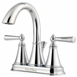 Flash Sale 🎁 Pfister Saxton™ Two Handle Centerset Bathroom Sink Faucet in Polished Chrome 🛒