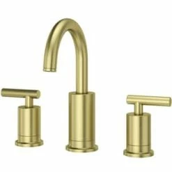 Best Sale 🎁 Pfister Contempra™ Two Handle Widespread Bathroom Sink Faucet in Brushed Gold 🎁