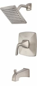 Deals 🌟 Pfister Bronson™ Single Handle Single Function Bathtub & Shower Faucet in Brushed Nickel (Trim Only) 😉