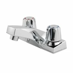 Cheapest ❤️ Pfister Pfirst Series™ Two Handle Centerset Bathroom Sink Faucet in Polished Chrome 😀