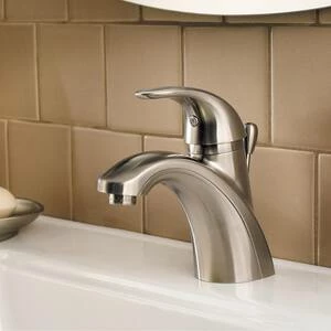 Coupon ✔️ Pfister Parisa™ Single Handle Monoblock Bathroom Sink Faucet in Brushed Nickel 👏 - Image 2